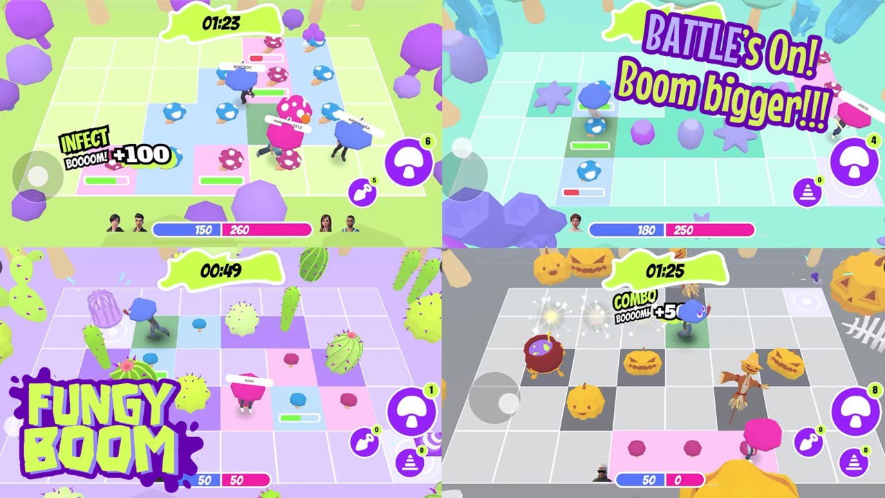 Fungy Boom — territory control